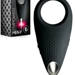 10 Speed Empower Vibrating Cockring Black