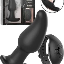 Amadeus Vibrating Anal Plug + Watchme Remote