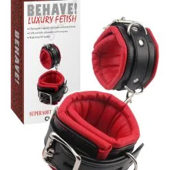 Behave! Luxury Fetish - Super Soft Hand Cuffs