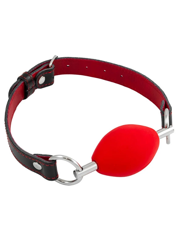 B?illon Red Oval Ball Gag 3 B?illon Red Oval Ball Gag
