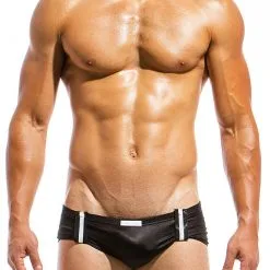 Boxer De Bain Tricky Brazil Cut - Noir -Poppers Soldes boxer de bain tricky brazil cut noir 1 1 8040