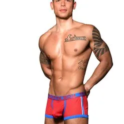 Boxer Trophy Boy Mesh - Rouge -Poppers Soldes boxer trophy boy mesh rouge 2 1 9246