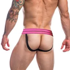 C4M - Jockstrap Rugby Rose -Poppers Soldes c4m jockstrap rugby rose 2 1 9466