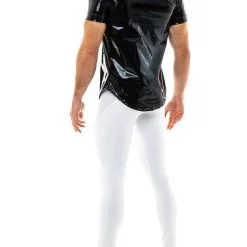 Chemise Viral Vinyl - Noir -Poppers Soldes chemise viral vinyl noir 3 1 8748