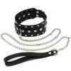 Collier ? Clous Et Laisse De Chien -Poppers Soldes collier clous et laisse de chien 0 2 5778