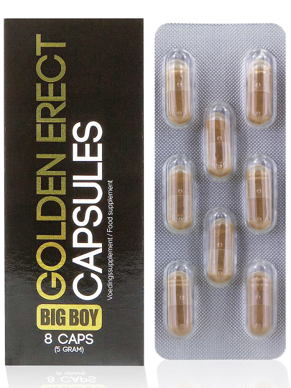Complement Alimentaire Big Boy Golden Erect 8 Comprimes 3 Complement Alimentaire Big Boy Golden Erect 8 Comprimes