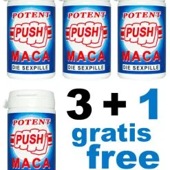 Compl?ment Alimentaire - Pack De 3 + 1 Push Potent Au Maca