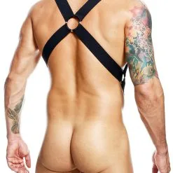 DNGEON Crossback Harness - Noir 9 DNGEON Crossback Harness - Noir -Poppers Soldes dngeon crossback harness noir 2 1 9340