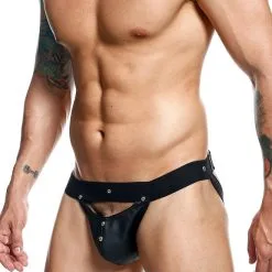 DNGEON Peakaboo Jockstrap - Noir -Poppers Soldes dngeon peakaboo jockstrap noir 2 2 9627