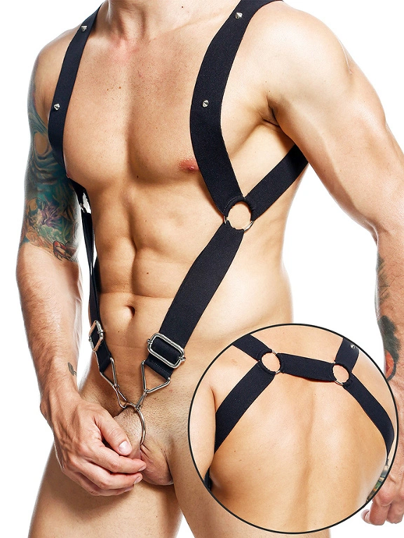 DNGEON Straight Back Harness - Noir 3 DNGEON Straight Back Harness - Noir