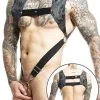 DNGEON Top Cockring Harness - Gris -Poppers Soldes dngeon top cockring harness gris 0 1 9341