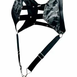 DNGEON Top Cockring Harness - Gris 10 DNGEON Top Cockring Harness - Gris -Poppers Soldes dngeon top cockring harness gris 3 1 9341