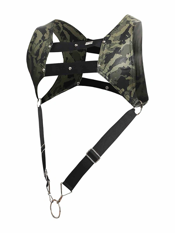 DNGEON Top Cockring Harness - Vert 6 DNGEON Top Cockring Harness - Vert – Image 4