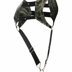 DNGEON Top Cockring Harness - Vert 11 DNGEON Top Cockring Harness - Vert -Poppers Soldes dngeon top cockring harness vert 4 1 9342