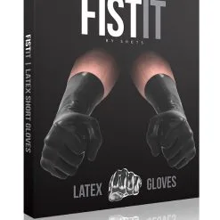 Gants En Latex Noir - FISTIT -Poppers Soldes gants en latex noir fistit 2 2 7568