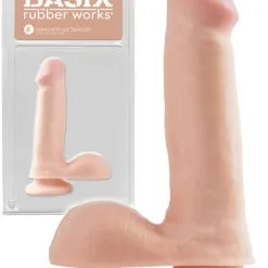 Gode Basix 6 Inch Avec Ventouse