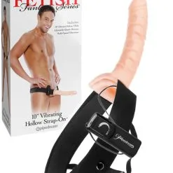 Gode Ceinture Vibrant Creux 25 Cm - Fetish Fantasy