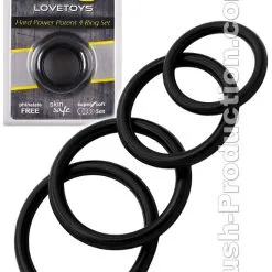 Hard Power Potent 4-Ring Set