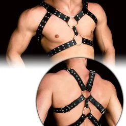 Harnais Andres Noir Ouch!