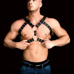 Harnais Andres Noir Ouch! -Poppers Soldes harnais andres noir ouch 2 1 7709