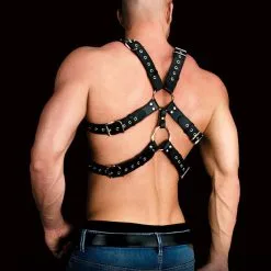 Harnais Andres Noir Ouch! -Poppers Soldes harnais andres noir ouch 3 1 7709