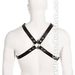 Harnais Classique En Cuir Noir 5 Harnais Classique En Cuir Noir -Poppers Soldes harnais classique en cuir noir 1 1 6293