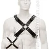 Harnais En Cuir Noir Aux Larges Sangles -Poppers Soldes harnais en cuir noir aux larges sangles 0 1 6295