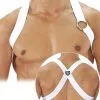 Harnais Party Boy Elastic - Blanc