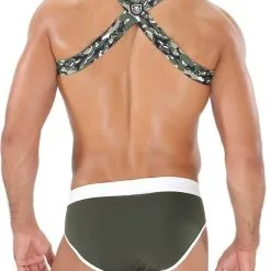 Harnais Party Boy Elastic - Camo -Poppers Soldes harnais party boy elastic camo 2 1 9067