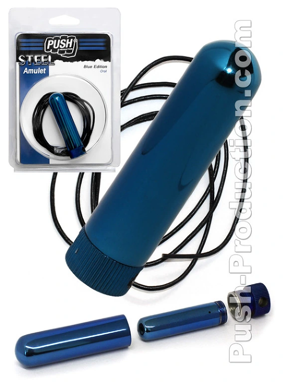 Inhalateur De Poppers Bleu - Push Steel Amulet 3 Inhalateur De Poppers Bleu - Push Steel Amulet