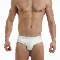 Jockstrap Leather - Blanc -Poppers Soldes jockstrap leather blanc 3 1 6994
