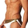 Jockstrap Plain - Blanc / Bronze -Poppers Soldes jockstrap plain blanc bronze 0 2 3673