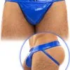 Jockstrap Viral Vinyl - Bleu -Poppers Soldes jockstrap viral vinyl bleu 0 1 8946