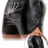Leather Short - Black -Poppers Soldes leather short black 0 1 6605