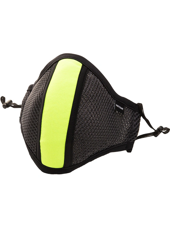 Masque Lavable Avec Filtre - Gris/jaune N?on 5 Masque Lavable Avec Filtre - Gris/jaune N?on – Image 3