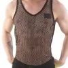 Mesh Tank Top Iriso - Noir -Poppers Soldes mesh tank top iriso noir 0 1 9455