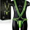Ouch! Glow In The Dark - Full Body Harness 1 Ouch! Glow In The Dark - Full Body Harness -Poppers Soldes ouch glow in the dark full body harness 0 1 9526