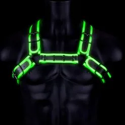 Ouch! Glow In The Dark - Harnais Buckle Bulldog -Poppers Soldes ouch glow in the dark harnais buckle bulldog 2 1 9516