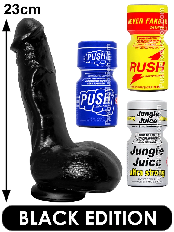 Pack De Poppers Black Jeremy 3 Pack De Poppers Black Jeremy