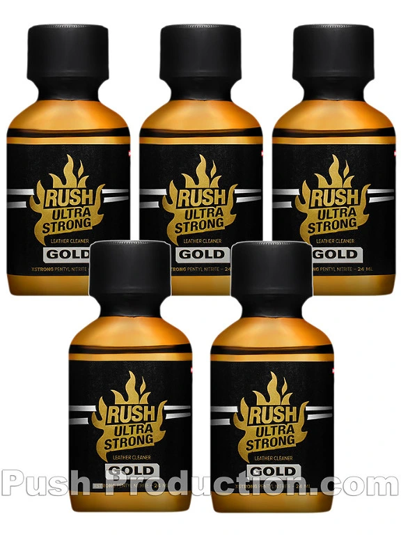 Pack Poppers Rush Ultra Strong Gold Label Big X5 3 Pack Poppers Rush Ultra Strong Gold Label Big X5