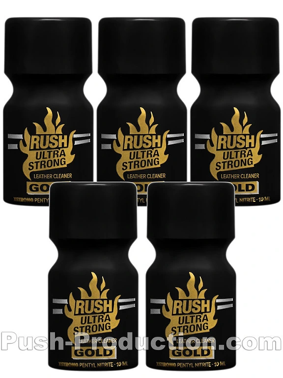 Pack Poppers Rush Ultra Strong Gold Label Small X5 3 Pack Poppers Rush Ultra Strong Gold Label Small X5