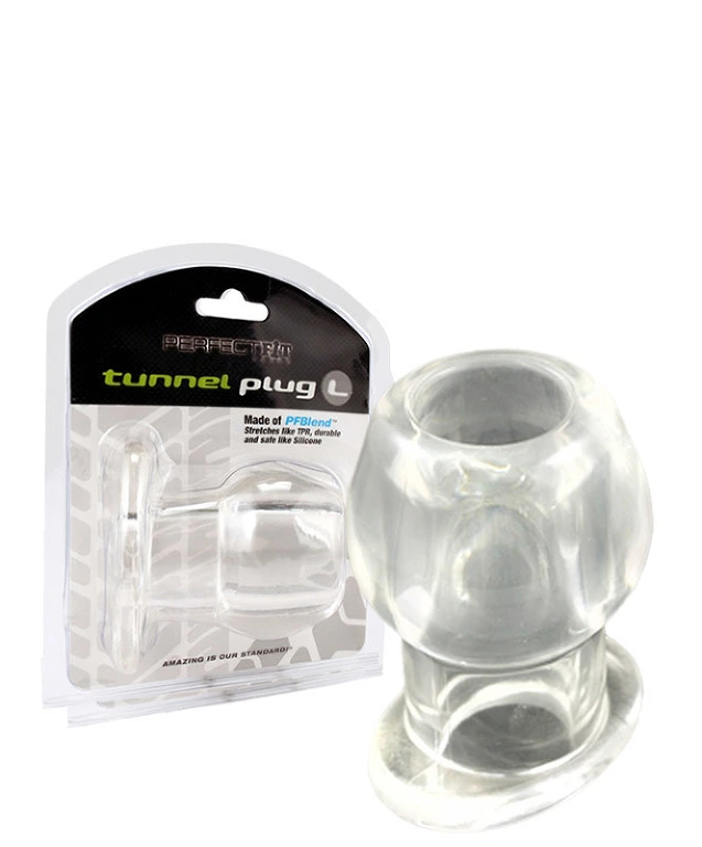 Plug Anal - Tunnel Transparent Large 3 Plug Anal - Tunnel Transparent Large