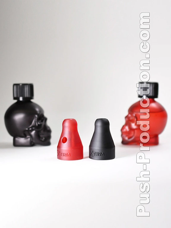 Poppers Booster Cap Black Skull 6 Poppers Booster Cap Black Skull – Image 4