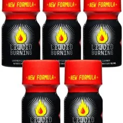 Poppers Liquid Burning 10 Ml - Pack De 5