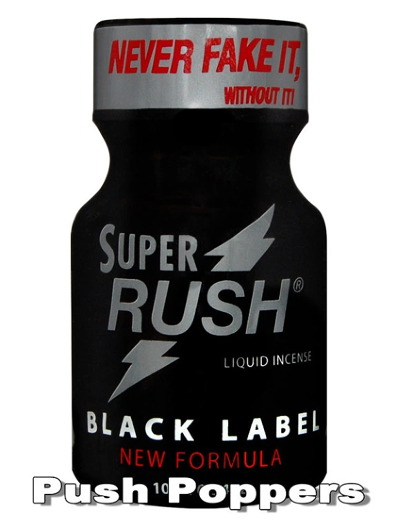 Poppers Super Rush Black Label 10 Ml 3 Poppers Super Rush Black Label 10 Ml