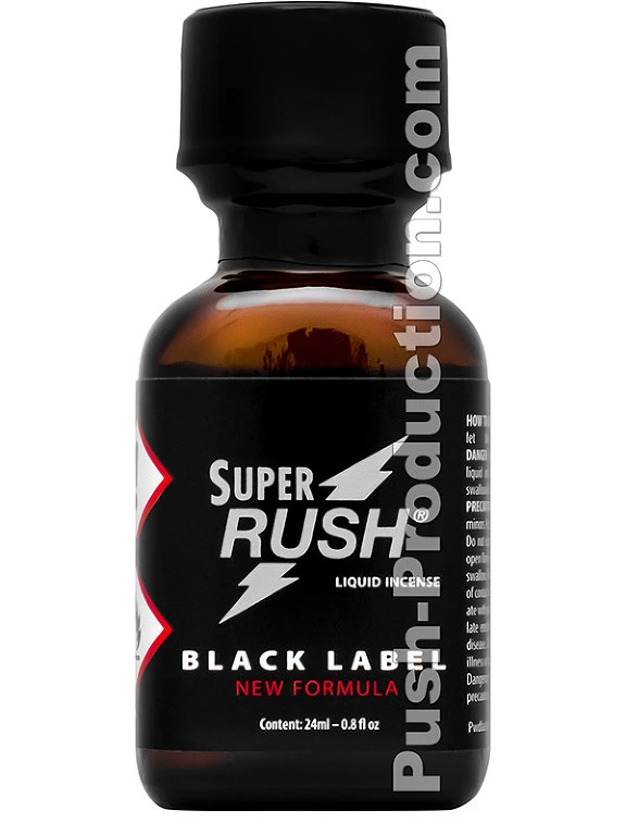 Poppers Super Rush Black Label 24 Ml 3 Poppers Super Rush Black Label 24 Ml