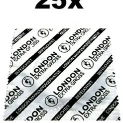 Preservatifs London Extra Large X 25