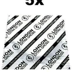 Preservatifs London Extra Large X 5