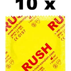 Preservatifs Rush X 10