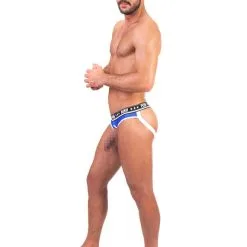 Push - Cockfoster Premium Mesh - Royal/blanc 9 Push - Cockfoster Premium Mesh - Royal/blanc -Poppers Soldes push cockfoster premium mesh royal blanc 2 1 8972